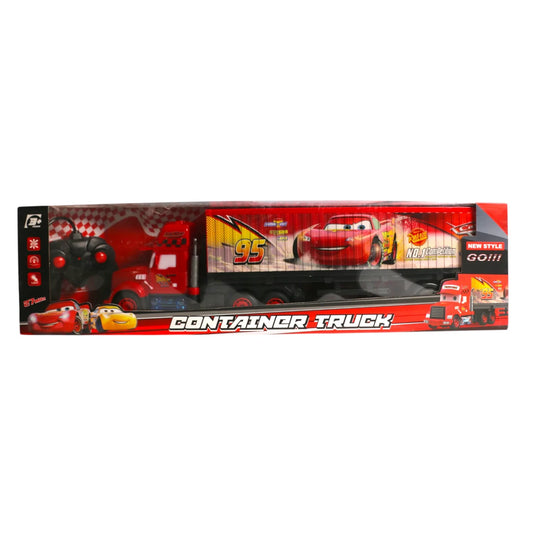 Remote Control McQueen Truck – Rechargeable RC Toy Truck with Lights