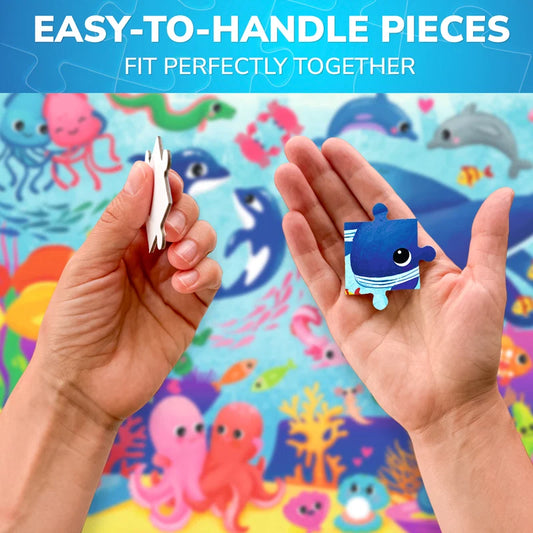 60 Pcs Puzzles for Kids - Ocean Animals