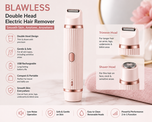 BLAWLESS Double Head Electric Hair Remover