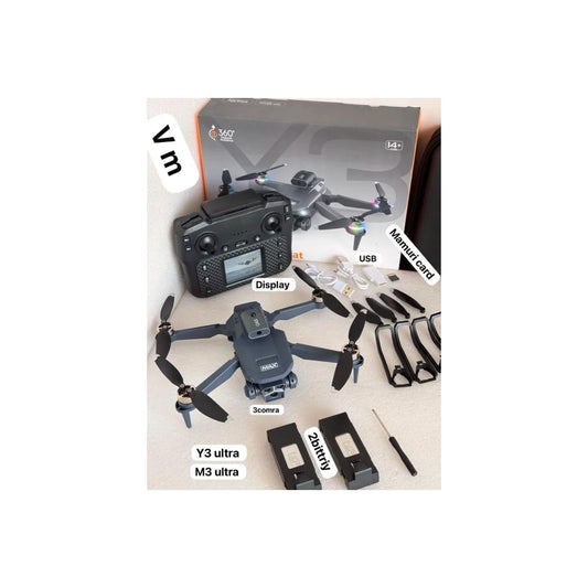 M3 Ultra Drone – LCD, Brushless Motors & Obstacle Control