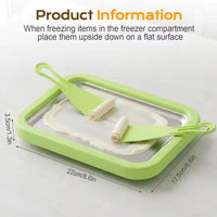 Instant Rolled Ice Cream Maker