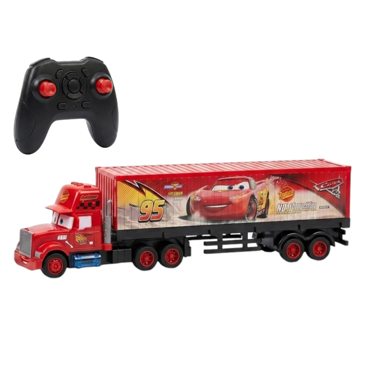 Remote Control McQueen Truck – Rechargeable RC Toy Truck with Lights