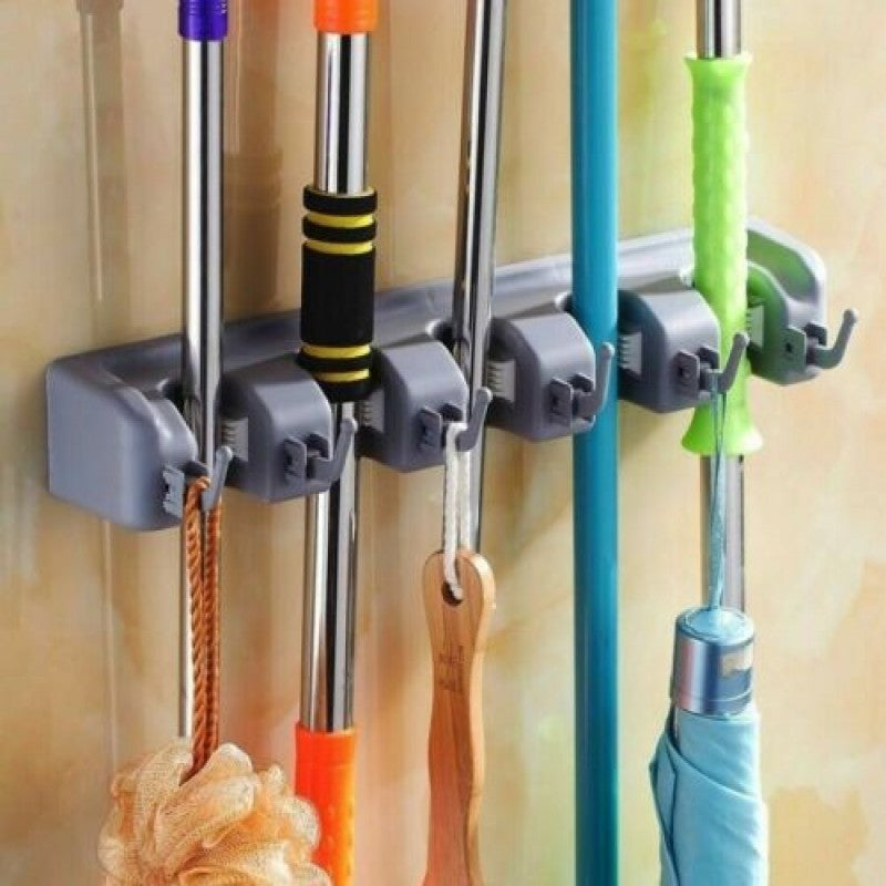 Wall Mounted Broom Mop Holder
