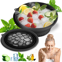 Silicone Ice Facial Bowl with Ice Tray
