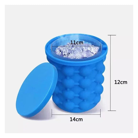 Silicone Ice Cube Maker Bucket