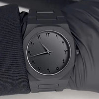 Black Arabic Aura Watch