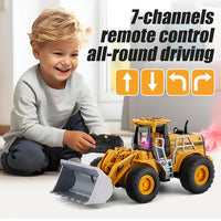 2.4GHz RC Bulldozer Spray Model With Lights