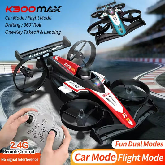 2in1 RC ABS Land & Air Flying F1 Car