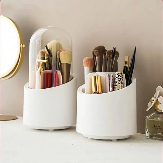 360° Rotating Base Makeup Brush Holder