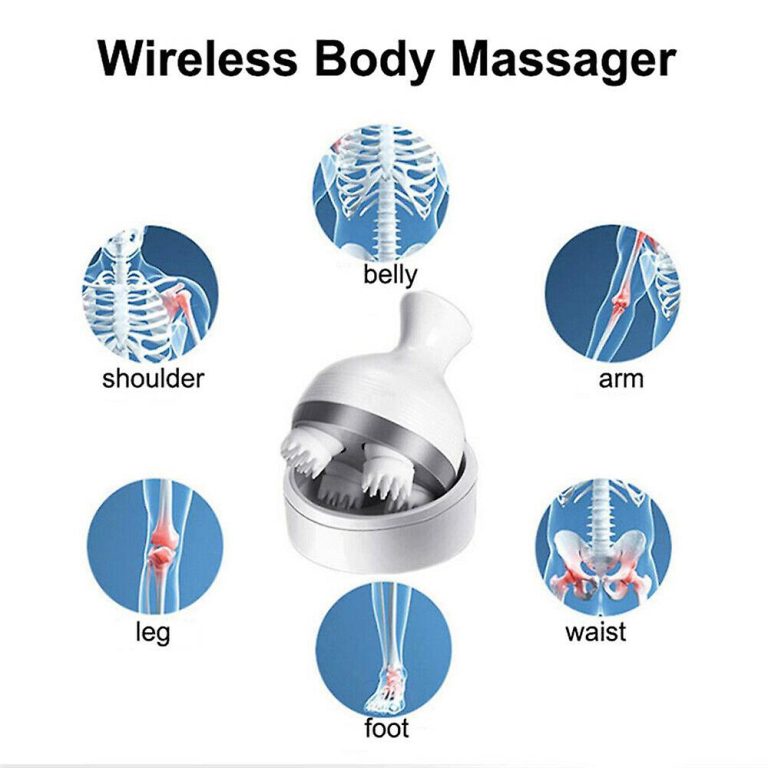 Scalp Massager With 4 Kneading Massage Heads