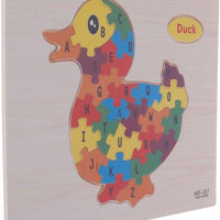 Wood Duck Puzzle Toy For Kids