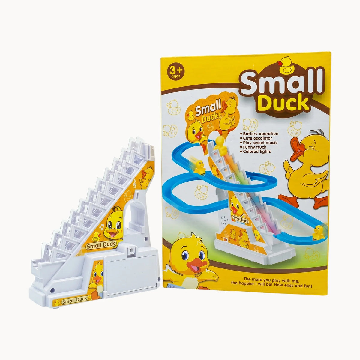 Small Duck Stair Climbing Toy for Kids
