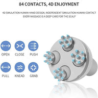 Scalp Massager With 4 Kneading Massage Heads