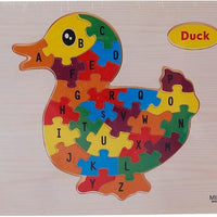 Wood Duck Puzzle Toy For Kids