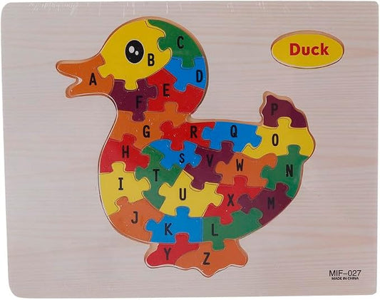 Wood Duck Puzzle Toy For Kids