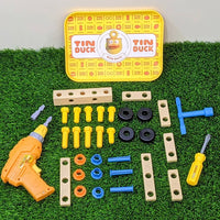 35-Piece Electric Drill Tools Set – Kids Early Education Toy