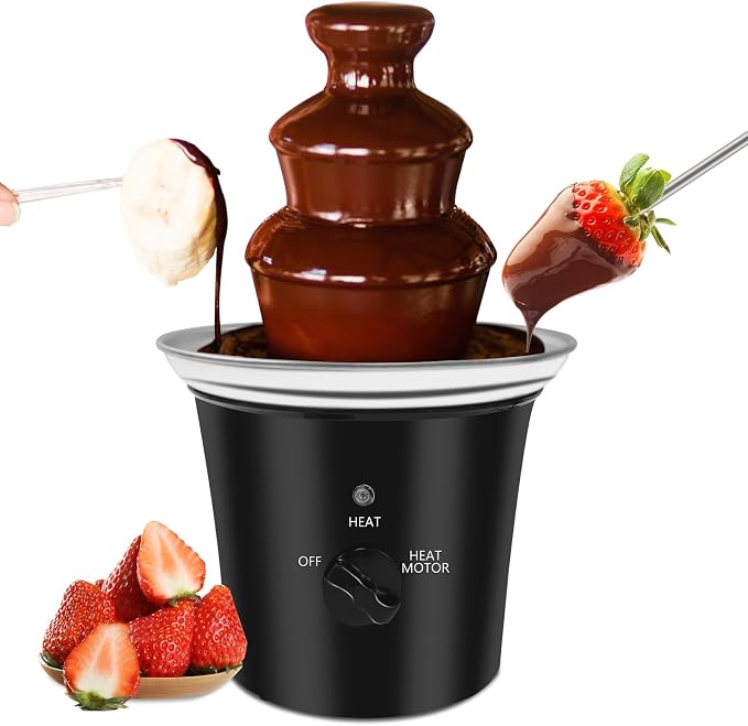 Mini chocolate Fondue Fountain