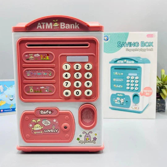 Kids Money Bank ATM with Fingerprint