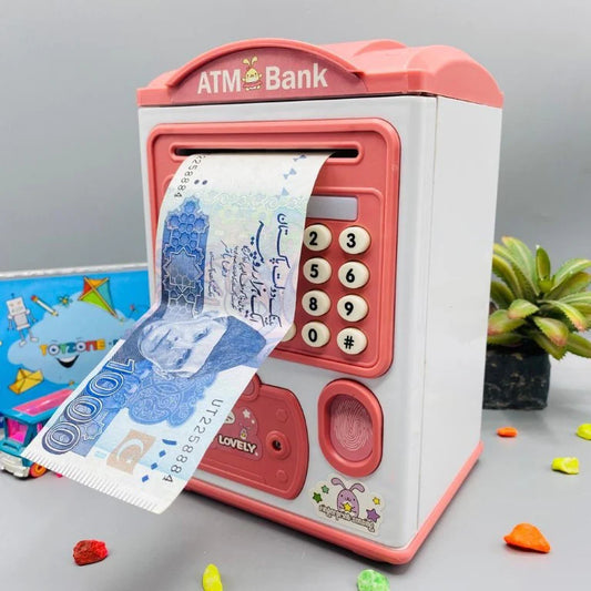 Kids Money Bank ATM with Fingerprint