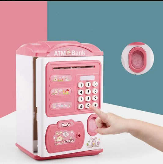 Kids Money Bank ATM with Fingerprint