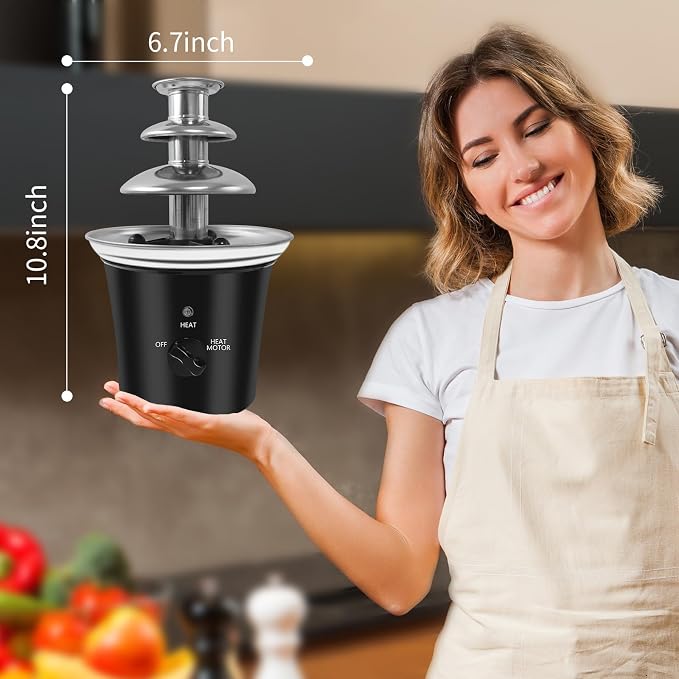 Mini chocolate Fondue Fountain