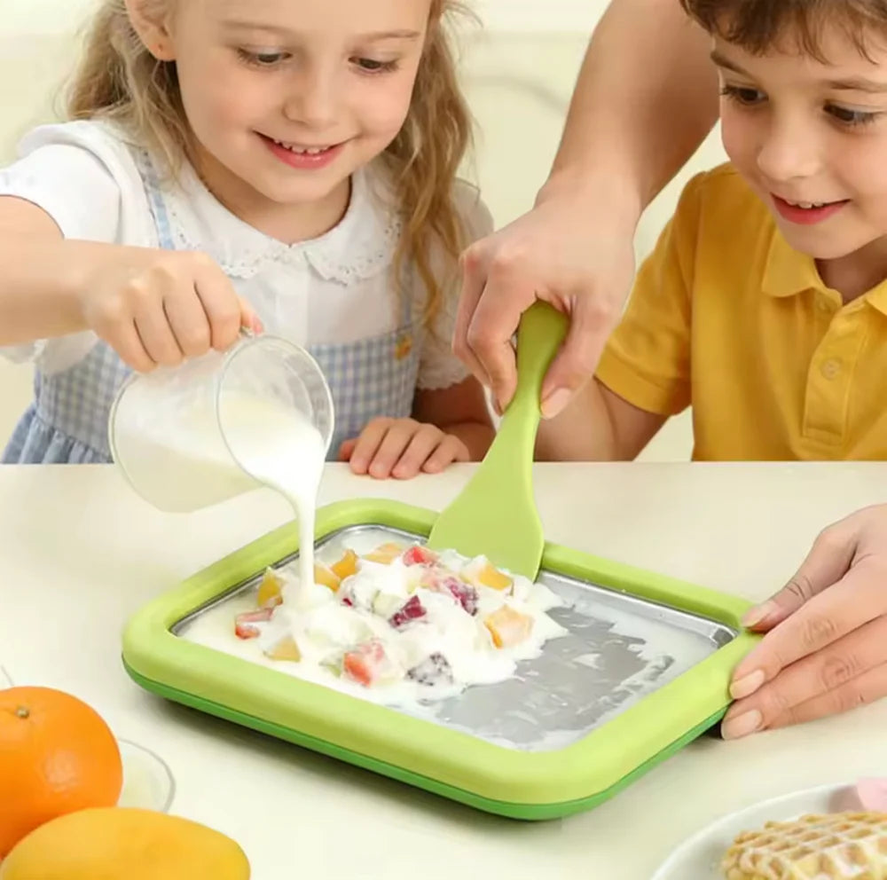Instant Rolled Ice Cream Maker