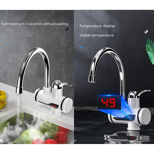 Electric Hot Water Tap – 3000W Instant Heating