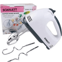 Electric Hand Mixer Egg Beater Scarlet Hand Mixer