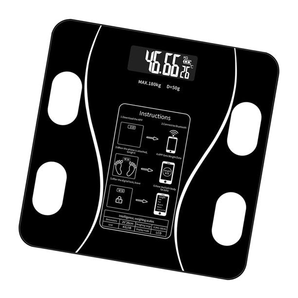 Bluetooth Smart Body Weight Scale  Digital BMI & Body Composition Analyzer