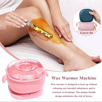 Portable Silicone Wax Bean Warmer Hair Removal Wax Machine