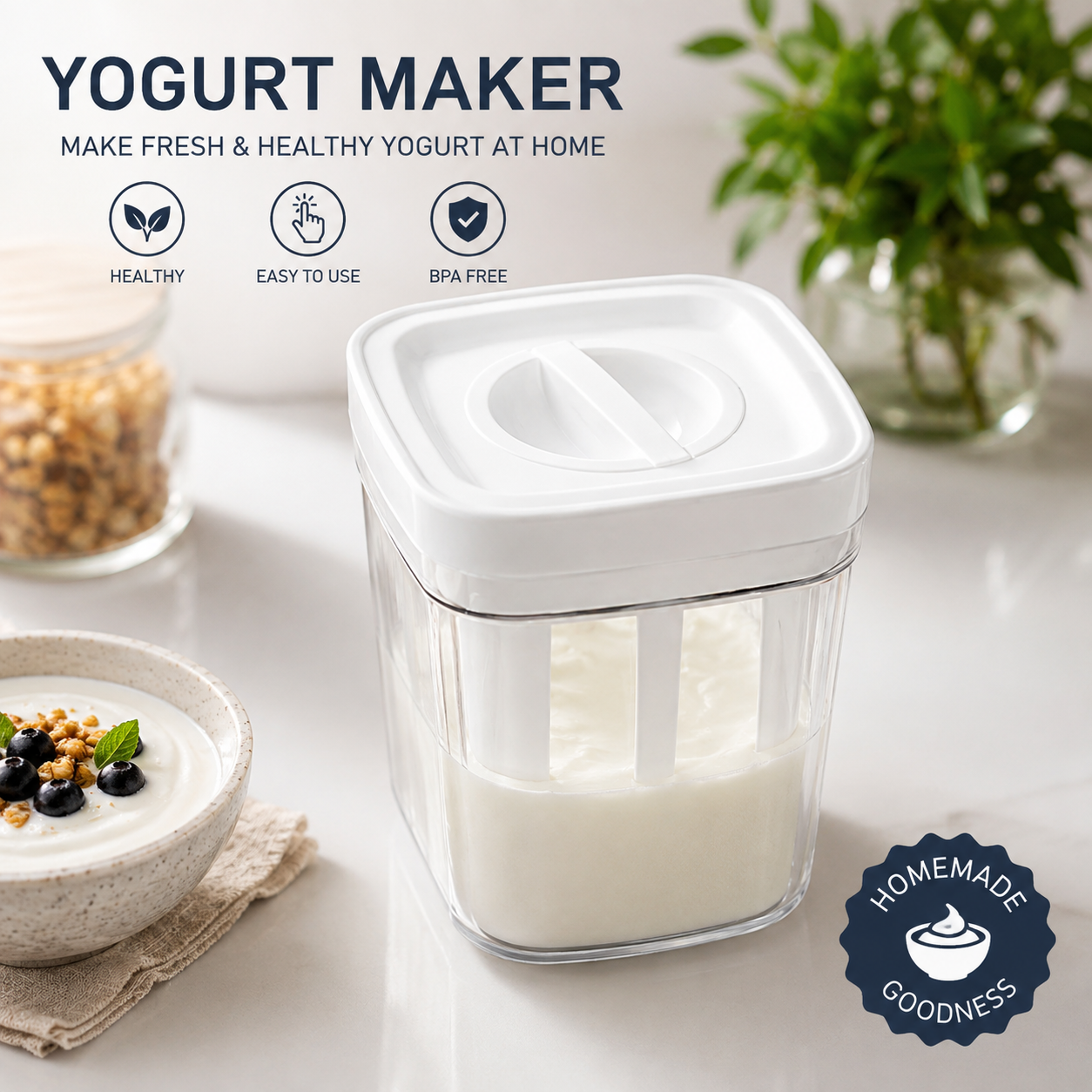 1100ml Yogurt Filter & Strainer