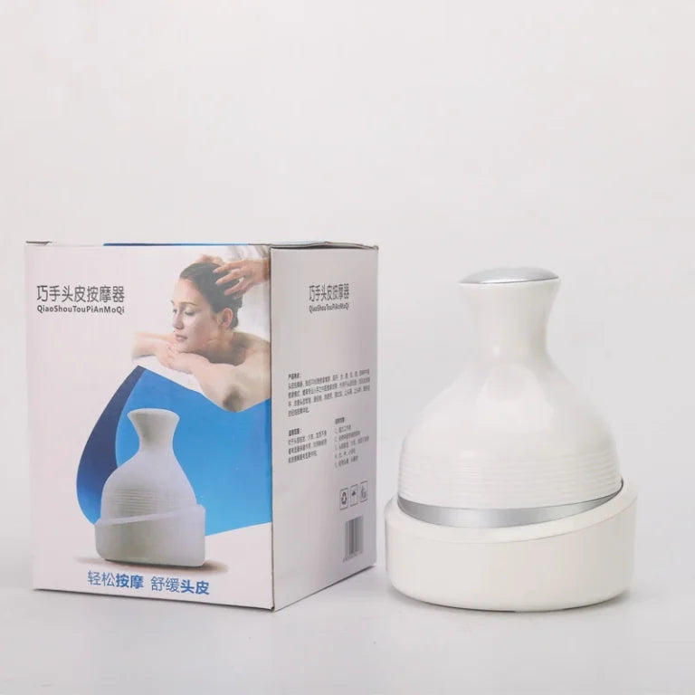 Scalp Massager With 4 Kneading Massage Heads