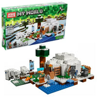 My World The ice House Building Building Blocks Toy Set For Kids