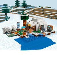 My World The ice House Building Building Blocks Toy Set For Kids