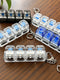 Mini RGB LED Fidget Keychain Mechanical Keyboard Clicker