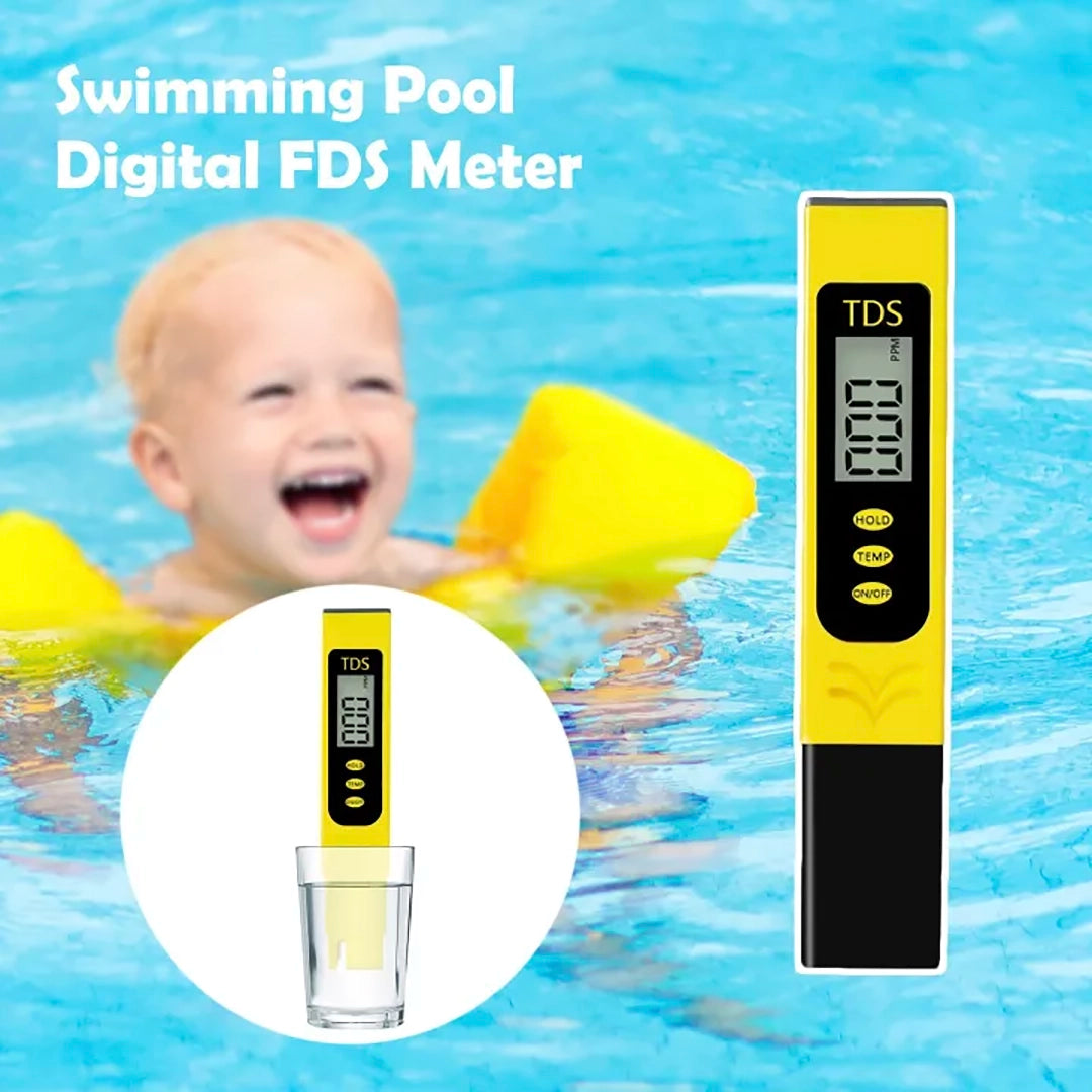 2-in-1 Digital Portable TDS & Temperature Meter