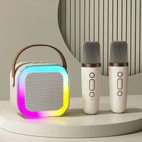 K12 Karaoke Portable Wireless Speaker With Dual Microphones