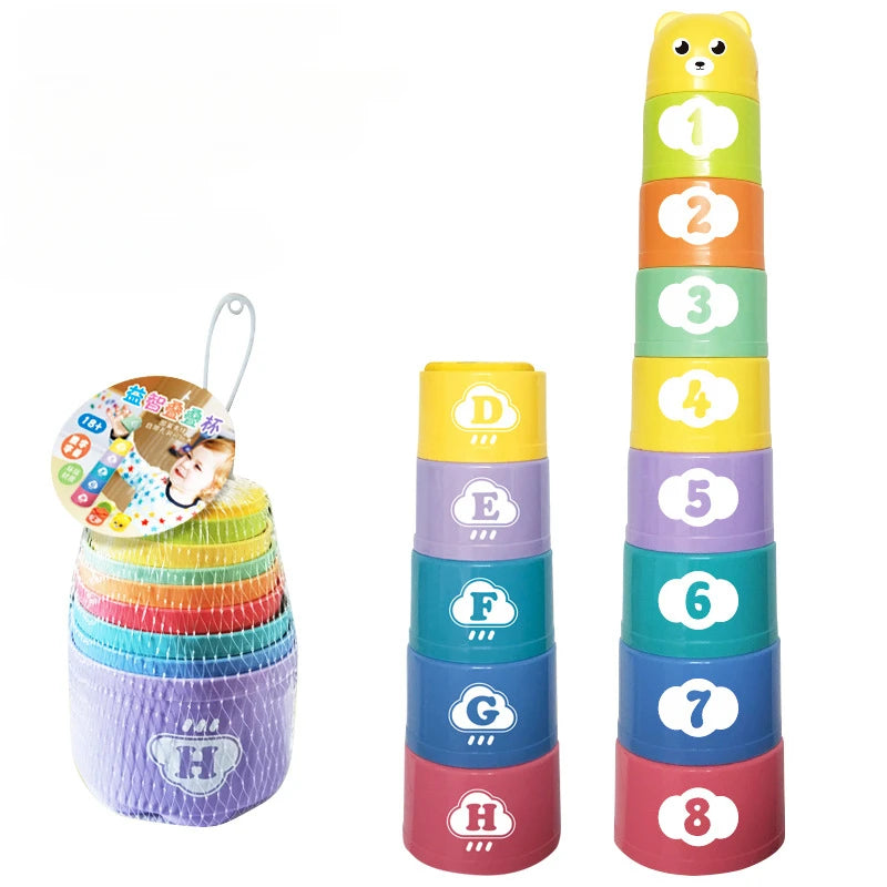 Mattel Stack Learning Game Brain Training Stacking Toy – MLE Trend