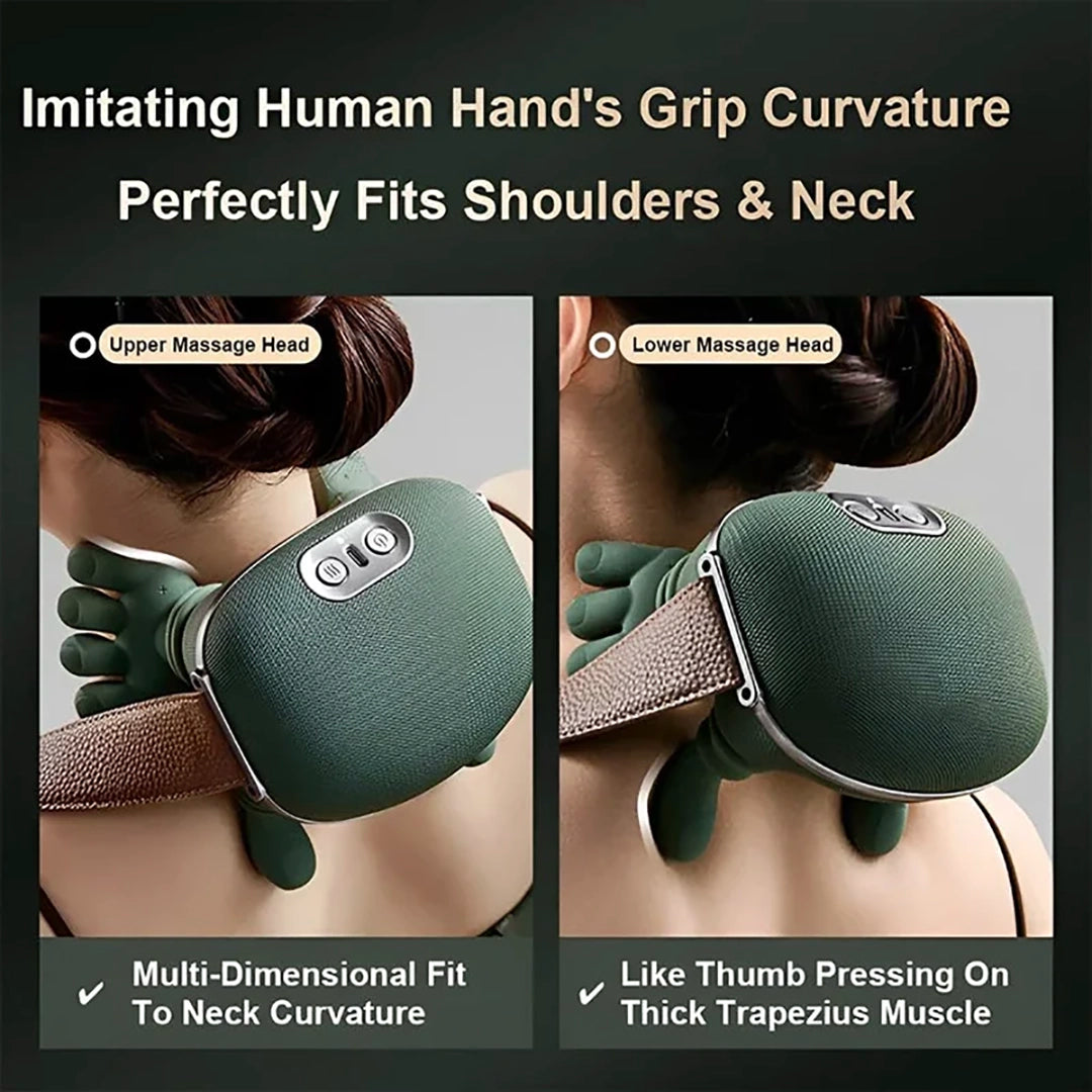 Neck Massager Finger Pressure Shiatsu