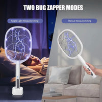 2-in-1 Electric Bug Zapper Racket
