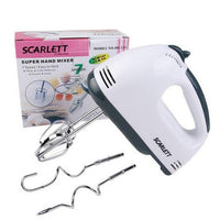 Electric Hand Mixer Egg Beater Scarlet Hand Mixer