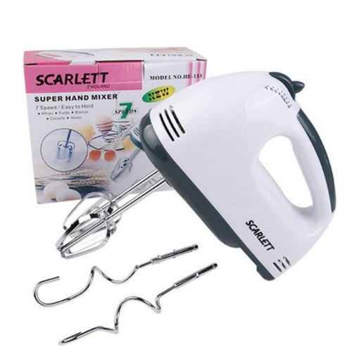 Electric Hand Mixer Egg Beater Scarlet Hand Mixer