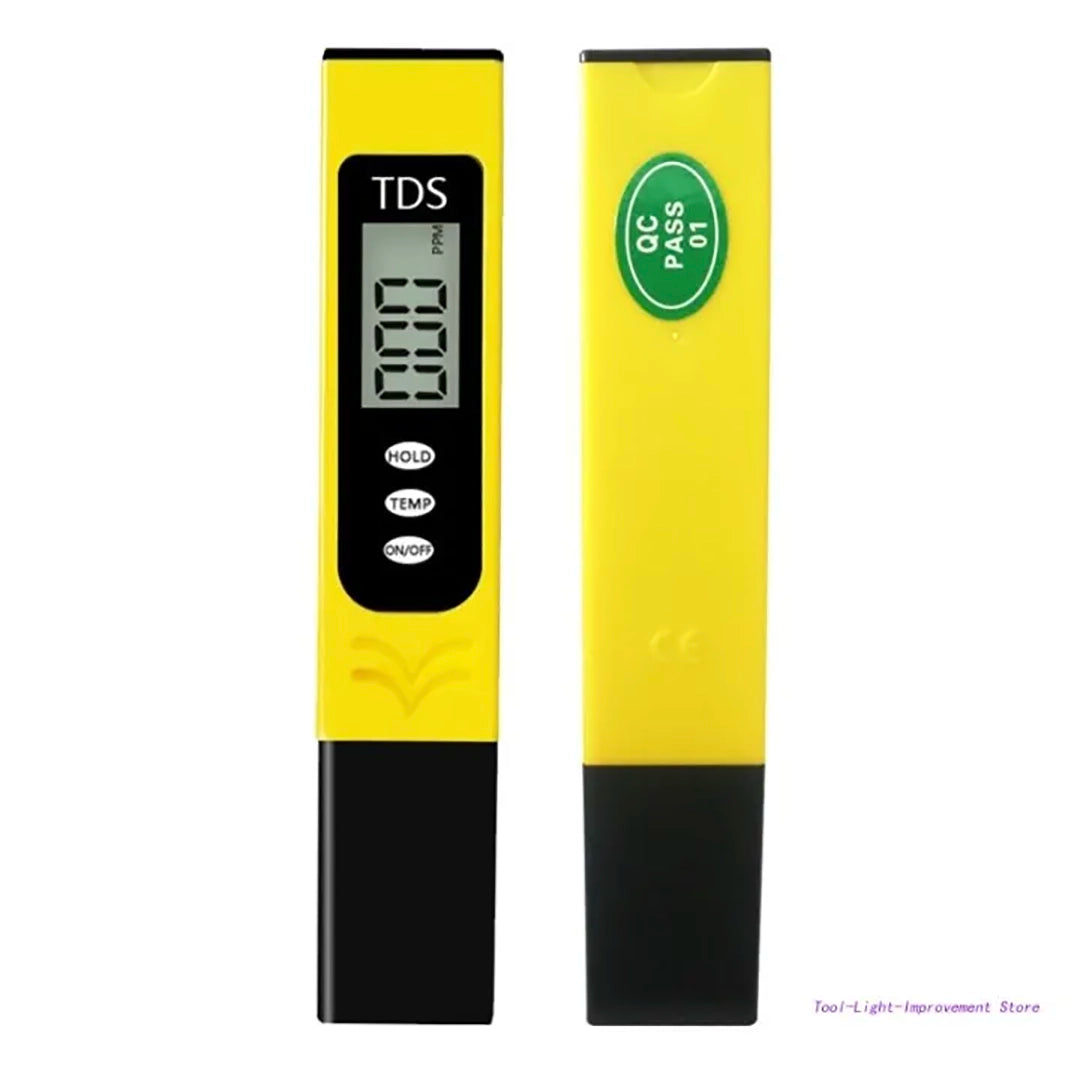 2-in-1 Digital Portable TDS & Temperature Meter