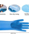 Silicone Dishwashing Gloves with Scrubbers – 2 Piece