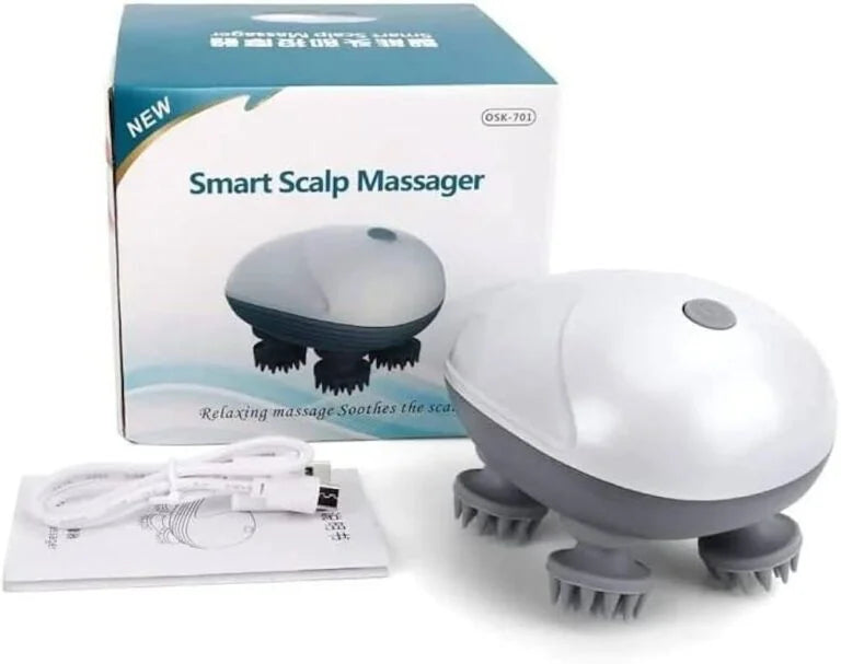 Smart Electric Scalp Massager USB Powered Head Massager