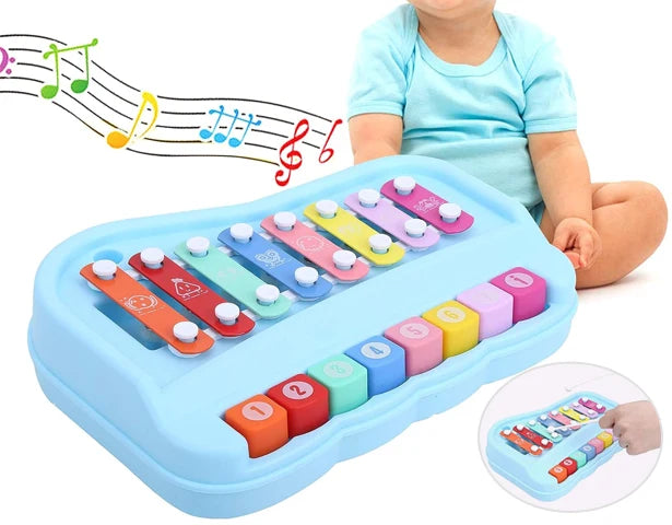2In1 Piano Xylophone Musical Toy