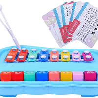 2In1 Piano Xylophone Musical Toy