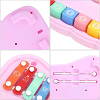 2In1 Piano Xylophone Musical Toy