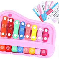 2In1 Piano Xylophone Musical Toy