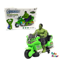 Avengers- Battery Operated Motorcycle with IC Sound and Flashing Lights